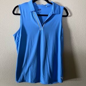 Sleeveless Golf Polo
